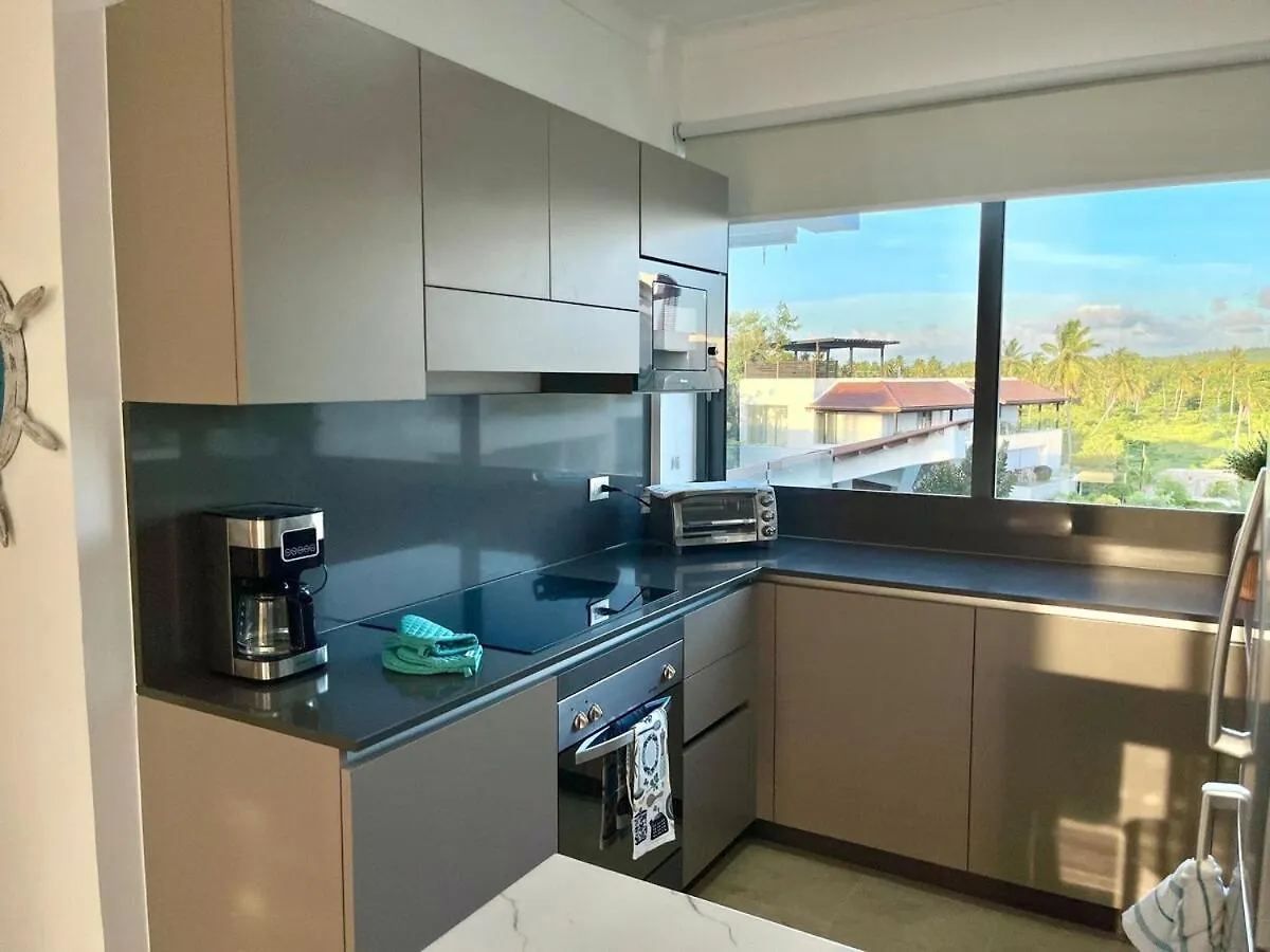 아파트 Upper-Level Penthouse, Beachfront Residence 라스테레나스